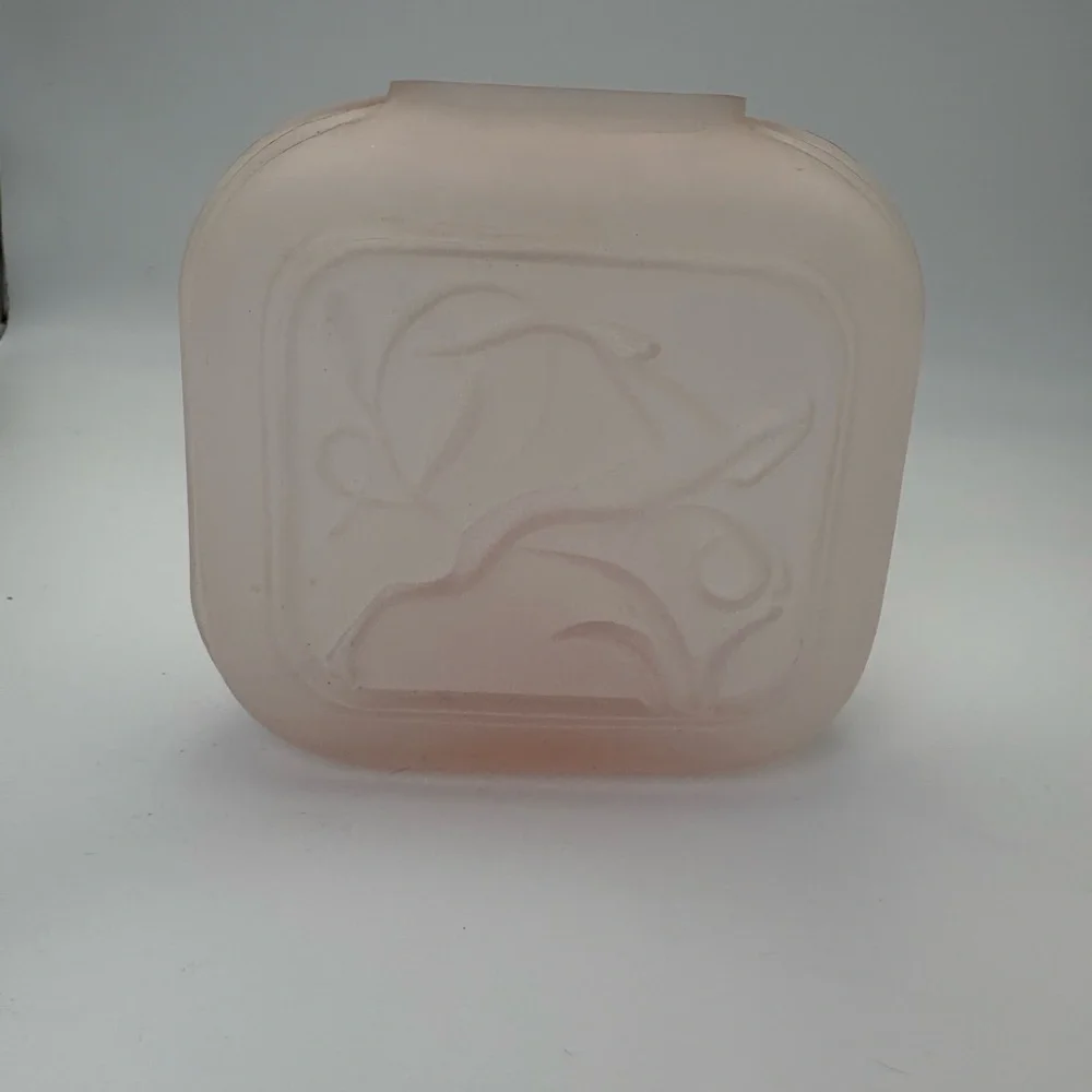 Vintage Balos Art Deco Vase with Frosted Glass in “Amethyst”